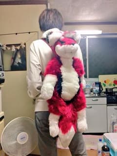 オリジナル ぬいぐるみ カバン 手作りのサムネイル