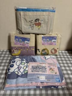 クレヨンしんちゃん　毛布　ブランケット　トートバッグ