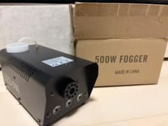 フォグマシン ステージフォグマシン 500W LED 小型 リモコン付きのサムネイル