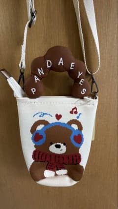 PANDA EYES キッズ ポシェット クマ柄のサムネイル