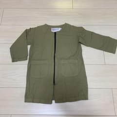 MARKLEYS 카키 긴팔 원피스 100cm