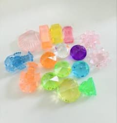 ミニチュア フィギュア 宝石風パーツ まとめ売りのサムネイル