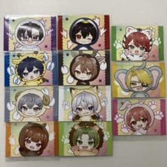 カラフルピーチ 東武動物公園 ステッカー ミニゲーム 全11種コンプ