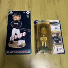 イチロー ボブルヘッド 2点セット 未使用 2001年 262安打記念 MLB