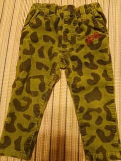 Junk Store コーデュロイパンツ ヒョウ柄 90のサムネイル