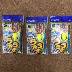 仕掛け　ささめ針　池川ポチャ　うきうきセット(リール竿用)のサムネイル