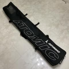 ATOMIC スキーケース キャスター付き ブラック - メルカリ