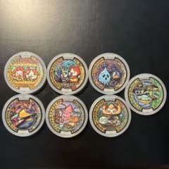 妖怪ウォッチ 妖怪メダル うたメダル　七枚セットのサムネイル