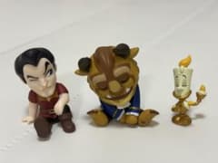 肩ズンfig ディズニー 美女と野獣 ガストン 野獣 ルミエール カプセルトイのサムネイル
