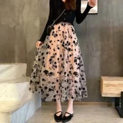 MAJESTIC LEGON 花柄 ロングスカートのサムネイル