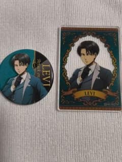 Attack Titan Levi Donki Party Suit Acrylic Card Can Badge