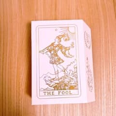 豪華金箔押し✨ピンクゴールド タロットカードセット 高級ハード