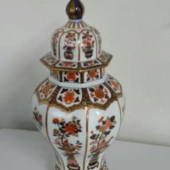 古伊万里文様花籠空ボトルのサムネイル