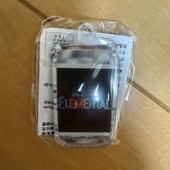 [PIXAR] Pixar Exhibition Label Tin Acrylic Keychain ELEMENTAL