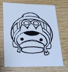 ONEPIECE DAY 26 推しカード カルー　塗り絵のサムネイル