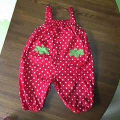 motherways 砂遊び着 スモック ドットのサムネイル