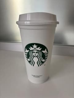 Starbucks リユーザブルカップ ホワイト　スターバックス　スタバ