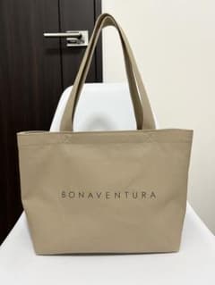 【未使用品】BONAVENTURA グレージュ　トートバッグ　M（ミディアム）のサムネイル