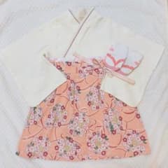 Sweet mommy 80cm袴ロンパース アプリコットのサムネイル