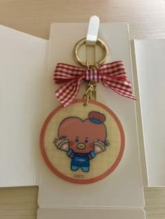 BT21 BABY 리본 포함키링 패밀리 마트 한정