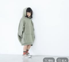＊ゆか＊様専用【裏起毛】ローリーズファームキッズBIGウラケフーディーセットのサムネイル