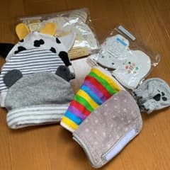 ベビー 帽子 ミトン ヨダレパッドのサムネイル