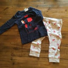 ※Miosuke様専用※【H&M・サイズ9-12M】エルモパジャマのサムネイル