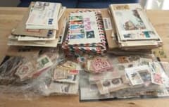☆大量！中国切手 エンタイヤ封筒＆使用済み切手☆のサムネイル