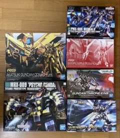 ガンプラセット YMS-07 RGM-79SP 他　 計5箱セット ガンプラセット YMS-07 RGM-79SP 他 計5箱セット - メルカリ