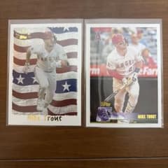 2025 topps archives マイク・トラウト 2枚セット - メルカリ
