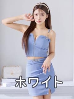 JEWELS ジュエルズ ホワイト ミニドレス Sサイズ キャバドレスのサムネイル