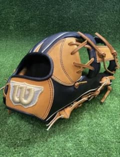 美品】ウィルソン 一般軟式用 内野手用 グラブ RXL619L マルチカラー