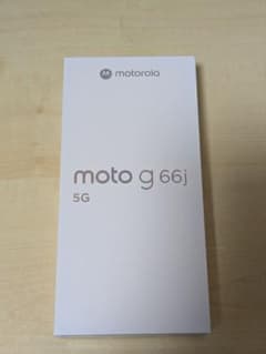 【新品未開封】moto g66j 5G PANTONE ブラックオイスターのサムネイル