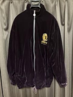 A.VERSACE ベルベットジャケット L パープルのサムネイル