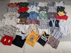 男の子　夏服80cm　32点セットのサムネイル