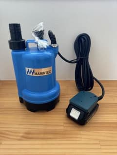 【25】水中ポンプ 海水対応 毎分100L マキタ18Vバッテリ 25】水中ポンプ 海水対応 毎分100L マキタ18Vバッテリ - メルカリ