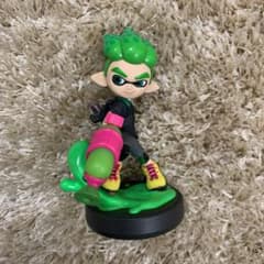 amiibo スプラトゥーン アミーボ　ネオングリーン　ボーイのサムネイル