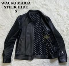 WACKOMARIA ステアハイド レザージャケット S ドット柄 希少 日本製 WACKOMARIA ステアハイド レザージャケット S ドット柄 希少 日本製