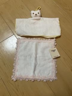 近沢レース店 タオルハンカチ 2枚セットのサムネイル