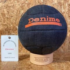 Denime Tachikara カスタム デニムサッカーボール　20センチ Denime TACHIKARA CUSTOM SOCCER BALL - メルカリ