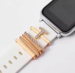 Applewatch バンド アクセサリー ゴールドＴのサムネイル
