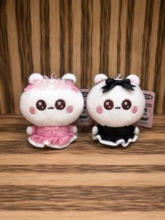 うちゃ ぬいぐるみマスコット ぴんくのうちゃ ぶらっくのうちゃ セット うちゃ ぬいぐるみマスコット ぴんくのうちゃ ぶらっくのうちゃ セット