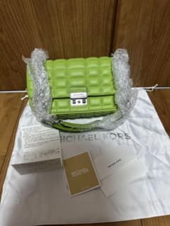 MICHAEL KORS キルティング ショルダーバッグ ライムグリーン - メルカリ