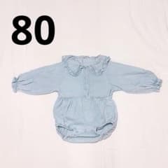 tete a tete デニムロンパース 80のサムネイル