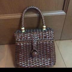 本革メッシュバッグのサムネイル