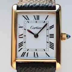 Cartier カルティエ プレマストタンク 70s LM ヴァーメイユ 手巻き