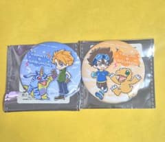 デジモンアドベンチャー 缶バッジ 八神太一 石田ヤマト - メルカリ