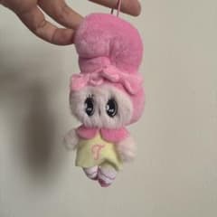 ピンクの髪のキャラクター ぬいぐるみ マスコットのサムネイル