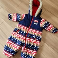 ムージョンジョン　美品　防寒着　ジャンプスーツのサムネイル