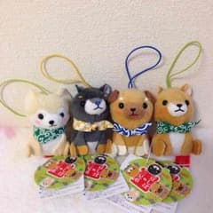ももたさま専用♡豆しば三兄弟 ストラップ♡のサムネイル